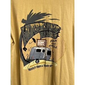 Vtg Crazy Shirts Hawaii Beer Dyed T-Shirt Men's Sz XL‎ Hurricane Hanks